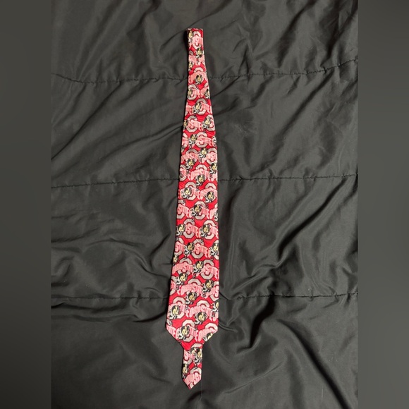 Ohio State University Buckeyes Brutus Red Mens Neck Tie Silk RM Sport - Picture 1 of 6
